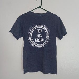 Grey church camp t-shirt